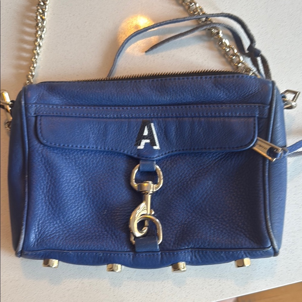 Rebecca Minkoff Blue Leather Handbag